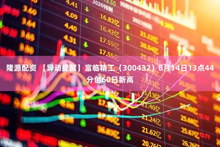 隆源配资 【异动提醒】富临精工（300432）8月14日13点44分创60日新高