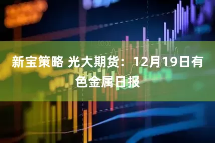 新宝策略 光大期货：12月19日有色金属日报